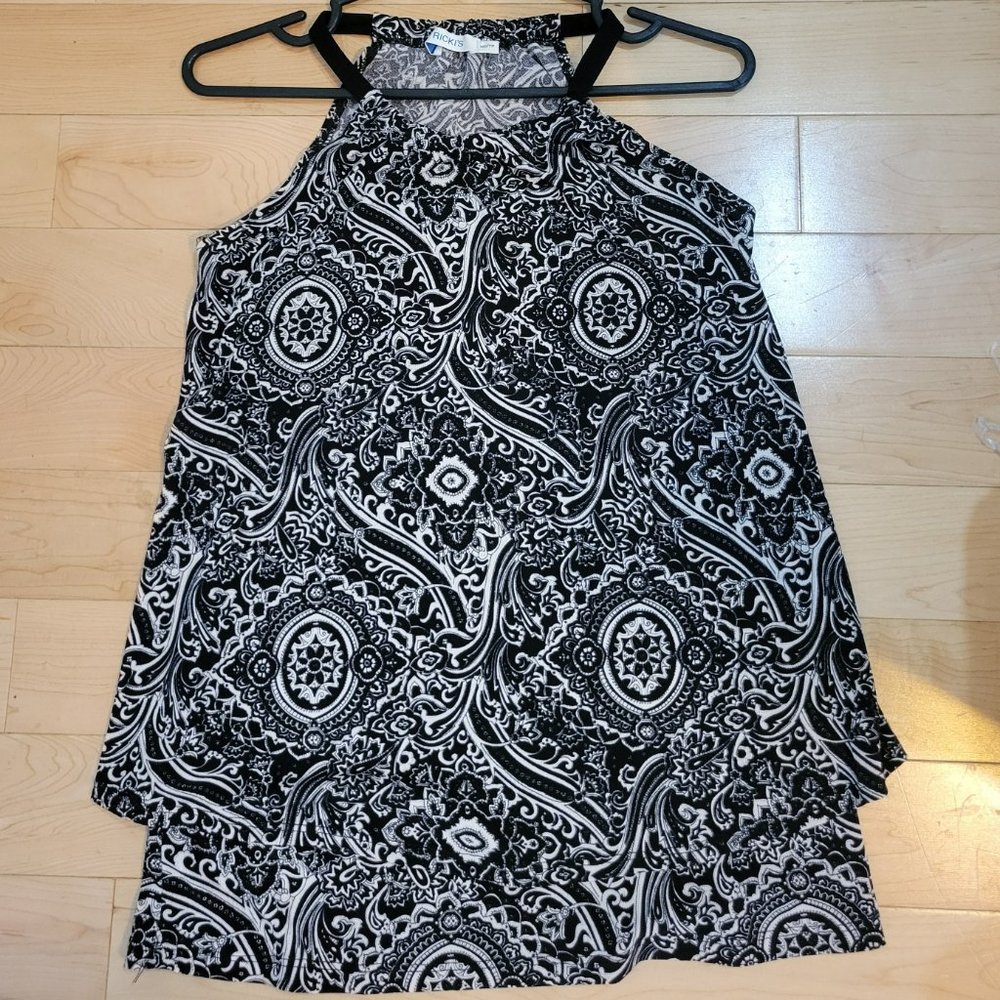 Ricki's Double Teired Hem Halter Top